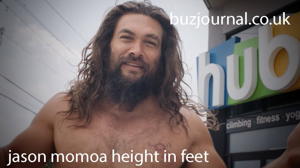 jason momoa height in feet